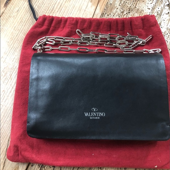 NWT Valentino rockstud love blade appliqué bag - Picture 2 of 6